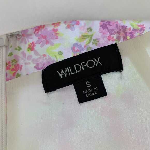Wildfox Skirt Sydney Floral Print Mini Ruffle - Picture 4 of 12